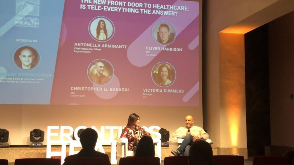 Frontiers Health 2021: The new front door to healthcare: Is tele-everything the answer? [Panel]