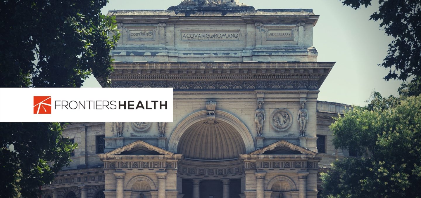 Annunciata l'edizione tutta italiana di Frontiers Health