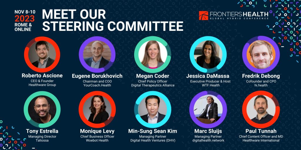 Frontiers Health 2023: introducing the Steering Committee and the  Ambassadors - Digital Health Global