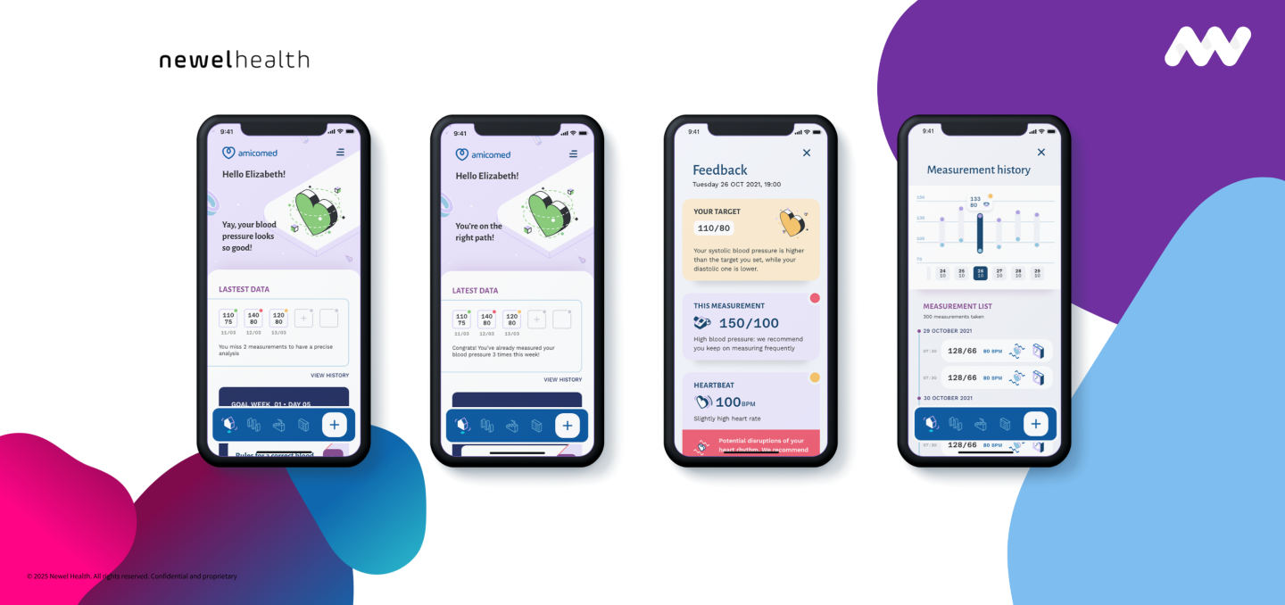 Newel Health: certificazione MDR UE per Amicomed, la soluzione digitale contro l’ipertensione